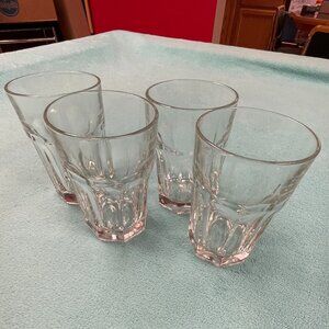 Set of 4 Libbey Duratuff 12 oz Glasses - Made in USA